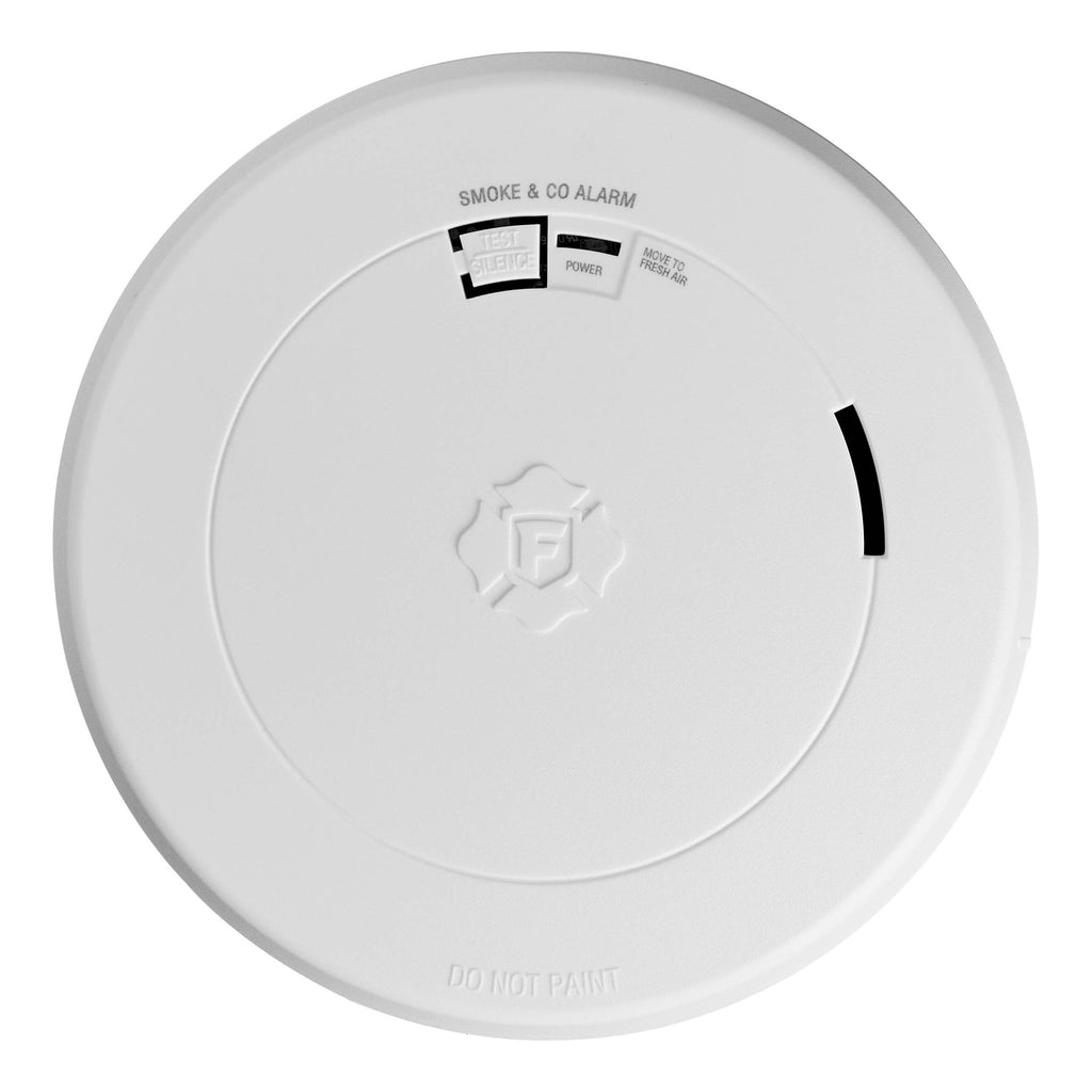 BRK Electronics Smoke & CO Alarm, Slim-Profile Design SMC0210